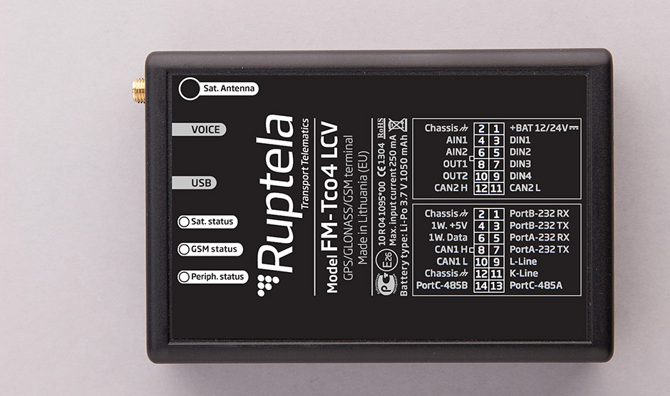 GPS трекер Ruptela LCV5